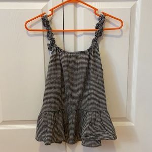 MADEWELL || GINGHAM PRINT TANK